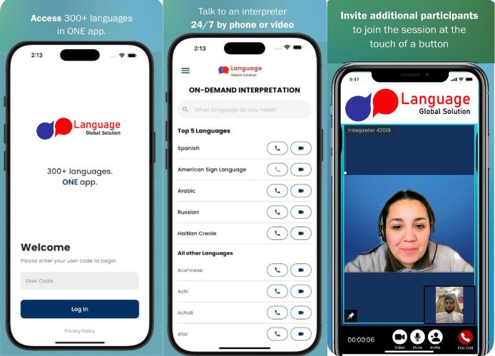 Language Services App